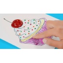 Adeziv lichid cu sclipici Maped color peps ,9 culori/set - Img 2