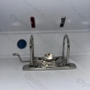 Biblioraft A4, plastifiat PP/paper, margine metalica, 75 mm, Optima Budget - rosu - Img 2