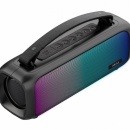 Boxa Portabila Bluetooth Akai ABTS-08 BK, 8 W, FM, Lumini RGB, baterie 1500 mAh - Img 3