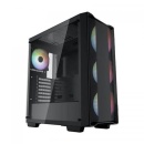 Carcasa Gaming Deepcool CC560 ARGB V2, fara sursa, ATX, 4 coolere incluse