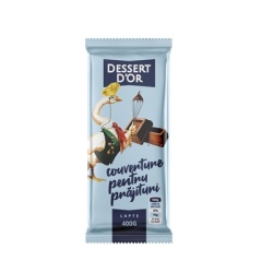 Ciocolata de menaj alba Dessert D'or, 400 g - Img 3
