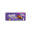 Ciocolata Milka cu lapte alpin si biscuiti, 87 g - Img 3