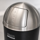 Coș de gunoi inox 80 L cu capac push pentru spatii comerciale si institutii, 940 x 350 mm - Img 5