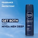 Deodorant spray Nivea Men Deep, 150 ml - Img 3