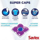 Detergent de rufe capsule Savex Premium Caps Color, curatare puternica, 64 capsule - Img 2