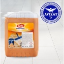 Detergent profesional pardoseli, Fabi, 5L, portocaliu, curata si dezinfecteaza, avizat ca biocid - Img 2