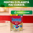 Detergent Tablete masina de spalat vase Somat Excellence 5 in 1, 42 tablete - Img 3