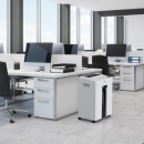 Distrugator Documente Deli 9952, capacitate 10 coli, Cross Cut 4*25, Securitate P4 - Img 4