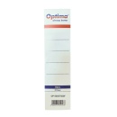 Etichete pentru biblioraft Optima 75mm, 10 buc/set