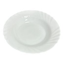 Farfurie adanca Opal alb 22.5 cm