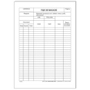 Fisa magazie Format A5 carton 230 g