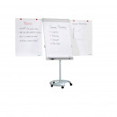 Flipchart magnetic mobil cu brate, 70 x 100 cm, OPTIMA Vision - Img 3