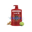 Gel de dus si sampon 3 in 1 Old Spice Captain, 1000 ml