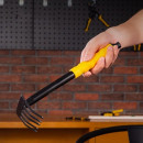 Grebla pentru Gradinarit Deli, maner ergonomic cauciucat, Lungime 30 cm - Img 4