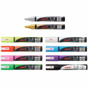 Marker creta UNI Chalk PWE-5M, 1.8-2.5mm, non-permanent pentru Tabla Neagra