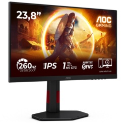 Monitor Gaming AOC 24G4ZR, 23.8", 1920 x 1080 pixeli, Black, 3 ani Garantie - Img 2