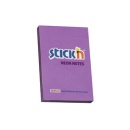 Notes autoadeziv 76 x 51 mm, 100 file, Stickn - violet