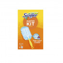 Pamatuf pentru curatarea prafului Swiffer Duster Kit Trap & Lock, 1 Maner scurt + 4 Rezerve - Img 2