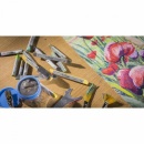 Pensula DERWENT Professional, pentru pictat, 6 buc/ set, diverse modele pentru diferite tehnici, bli - Img 4