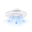Plafoniera ventilator LED Breezy, 48 W, CCT, 3120lm, D49cm, alb
