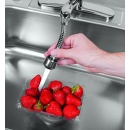 Prelungitor flexibil universal pentru robinet, 2 tipuri de jet si rotatie - Turbo Flex 360° - Img 4