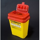 Recipient plastic pentru deseuri intepatoare taietoare - 3.2 litri
