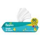 Servetele umede bebelusi 80 buc Fresh Clean Pampers - Img 6