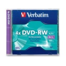 Set 5 pack DVD-RW Verbatim 4x Matte/Silver 4.7GB - Img 2
