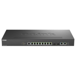 Switch D-Link DMS-1250-12TP/E, Gigabit, 8 porturi + 2 porturi SFP+, PoE