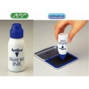 Tus stampila pe baza de apa ARTLINE 50ml, albastru - Img 2