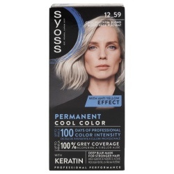 Vopsea de par permanenta Syoss Cool Blonds 12-59 Cool Platinum Blond, 115 ml