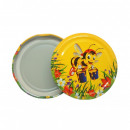 Capac 82 mm pentru borcan sticla de 720 ml, model Albina