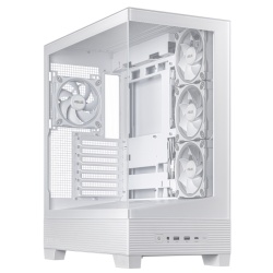 Carcasa ASUS A31 Plus TG ARGB, RGB, Mid Tower, White