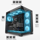 Carcasa Gaming PCCooler C3 T700 ARGB 4 ventilatoare ARGB, Middle Tower, ATX - Img 6