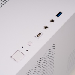Carcasa gaming Spacer Aquarium White Mini Tower, sticla securizata, 3 x ARGB, Cooler USB 3.0 x 1 - Img 6