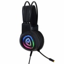 Casti Gaming cu fir si microfon, Spacer Phantom RGB, Negru - Img 4