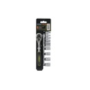 Cheie cu clichet reversibila 1/4'', Bara de extensie: 152mm, capete chei tubulare, chrome vanadium, Set 12 piese Heinner