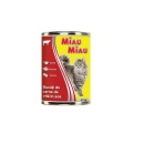 Conserva cu Carne de Pui pentru Pisici, Miau-Miau, 415g - Img 2