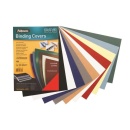 Coperti Carton A4, imitatie piele Negru 100 buc/top Fellowes