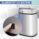  Cos de Gunoi Inox Cu Senzor automat 58 litri - Img 6