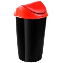 Cos gunoi cu capac batant 60 litri, colectare selectiva - Img 4
