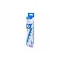Creion HB din grafit, cu guma, Deli - Img 2