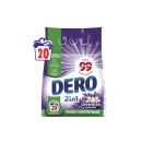 Detergent automat Dero 2in1 Levantica si iasomie, 1.5kg, 20 spalari