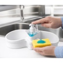 Dispenser detergent vase cu suport pentru burete