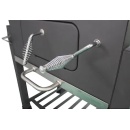 Grătar cu Grill Fonta Memphis cu roți 115 x 67 x 105 - Img 6