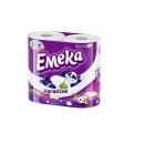 Hartie igienica Emeka Paradise 3 straturi, 4 buc/set