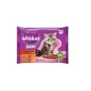Hrana umeda pentru pisici Whiskas Junior plic cu pui 4 X 85g