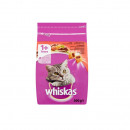 Hrana uscata pentru pisici Whiskas, Adult Vita si Ficat 300 g