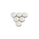  lumanari Pastila albe, 14gr, timp de ardere 4h, 100 buc/set  - Img 2