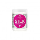 Masca de par nutritiva cu ulei de masline si proteine de matase, Kallos Silk, 1000 ml